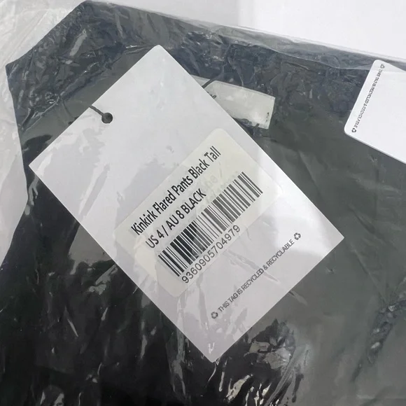 Princess Polly Kinkirk Flared Pants Black size 4 - Picture 12 of 13